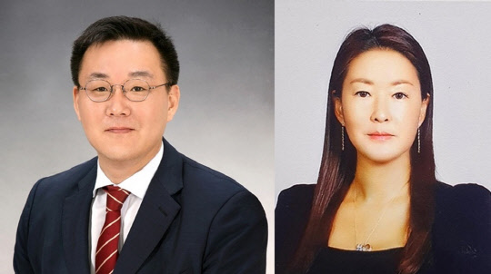 김남호(왼쪽) DB그룹 회장과 김주원 DB그룹 부회장. <DB그룹 제공>